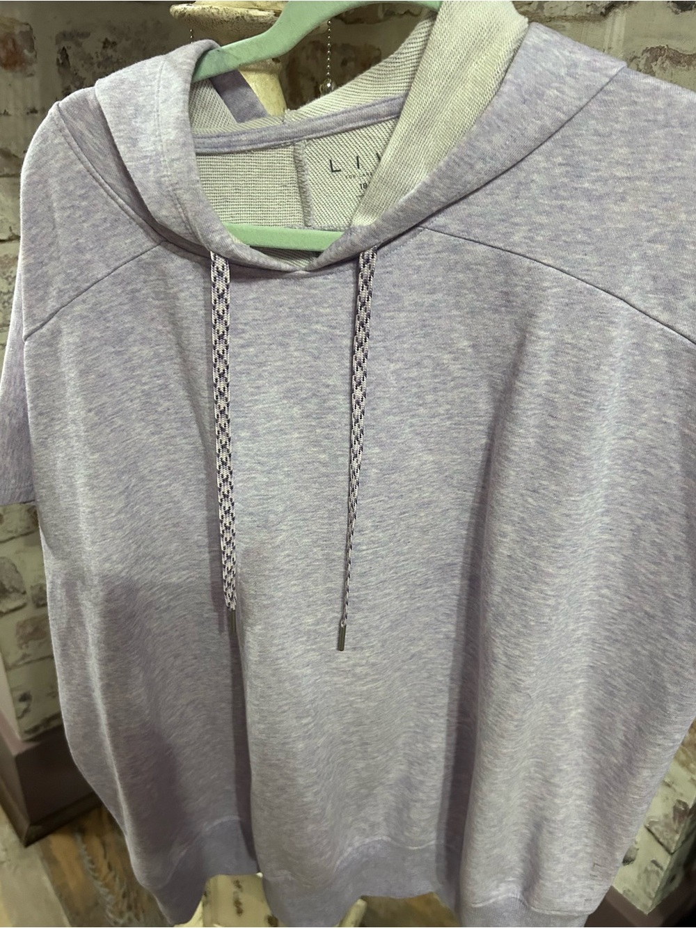 Light Lavender Livi Hooded Women's Sweater